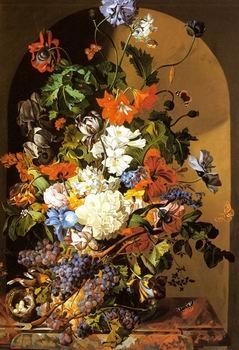 unknow artist Floral, beautiful classical still life of flowers.130 France oil painting art